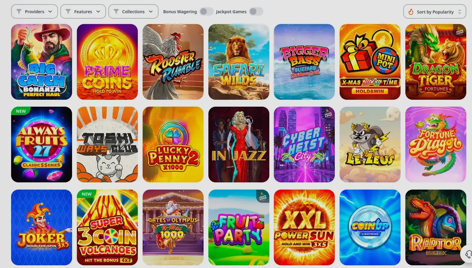 Loki Mobile Casino PWA auf Smartphone mit Spielauswahl
